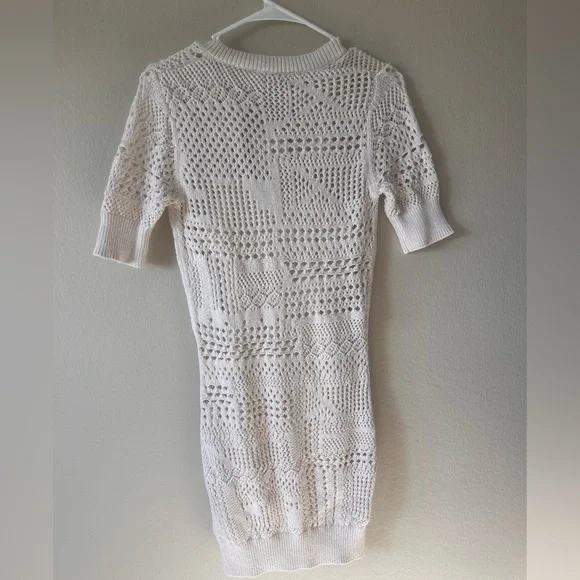 NWT A.L.C. Corinne Dress in Bone & Cream Size XS - Picture 8 of 9